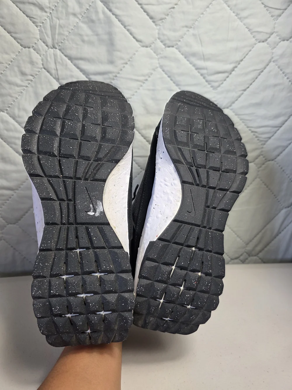 Nike Crater Remixa Shoes Sneakers Black Men's Size 10 Recycled Content
